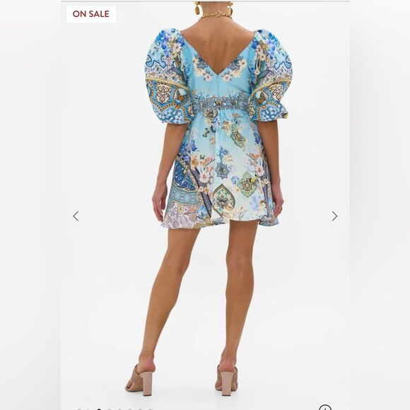 6 NWOT CAMILLA Puff Sleeve Mini Dress
Al Manial Palace Memoirs SMALL - Picture 3 of 11